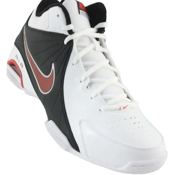 Nike Air Visi Pro Red White & Black Sneakers Size 9 Pre-owned Like New MSRP $119 - Picture 1 of 7